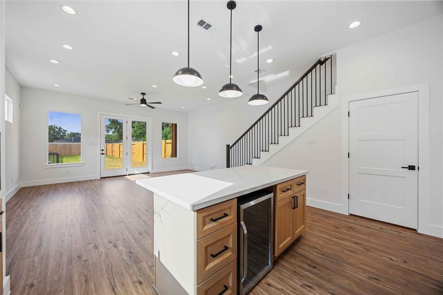 Furnished interior view inside a new home in , Houston (Image 8). Furnished interior view inside a new home in , Houston (Image 8).