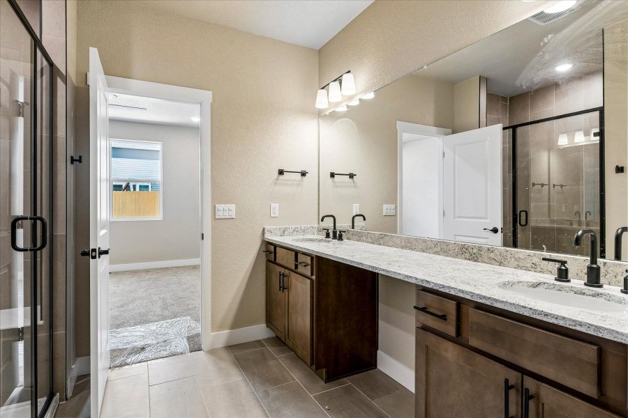 Furnished interior view inside a new home in The Glen-12, Colorado Springs (Image 4).
