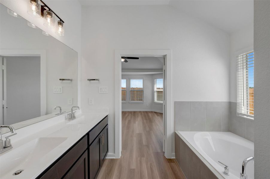 Furnished interior view inside a new home in Wildrye, Waller (Image 6).