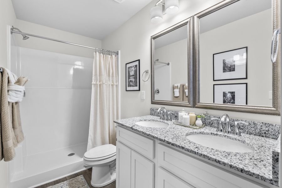 Furnished interior view inside a new home in , Camden (Image 20).