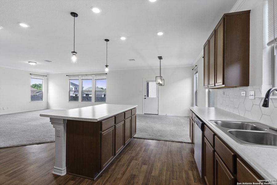 Furnished interior view inside a new home in Knox Ridge, Converse (Image 13).