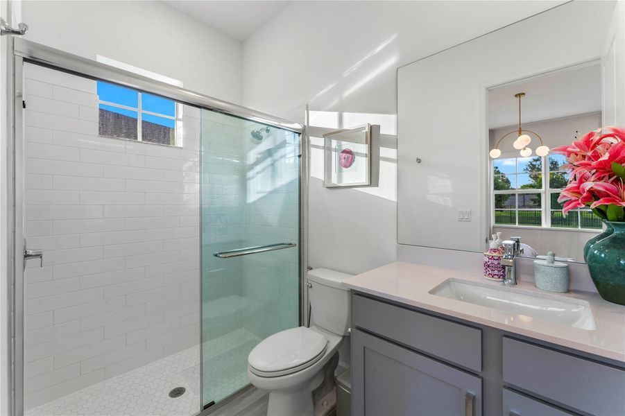 Furnished interior view inside a new home in Arden: The Waterford Collection, Loxahatchee (Image 6).