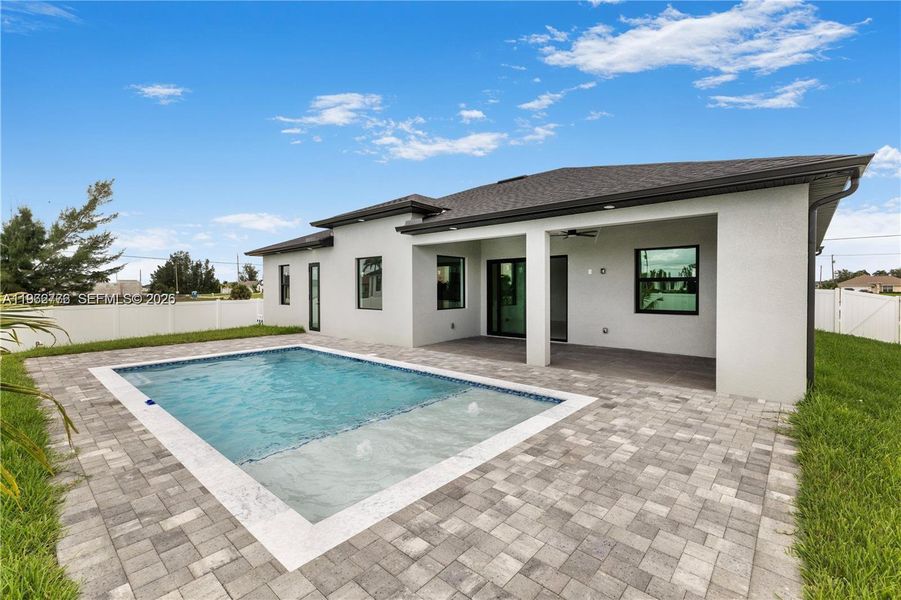 Exterior details and patio area of a home in , Cape Coral (Image 3).