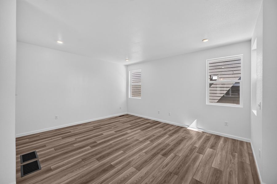 Spacious, unfurnished interior of a new home in Farmlore, Brighton (Image 16). Spacious, unfurnished interior of a new home in Farmlore, Brighton (Image 16).