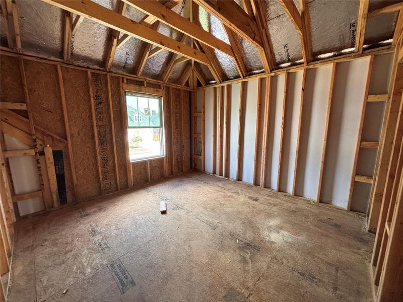 In-progress construction of a new home in Provence 70s, Austin, TX (Image 13). In-progress construction of a new home in Provence 70s, Austin, TX (Image 13).