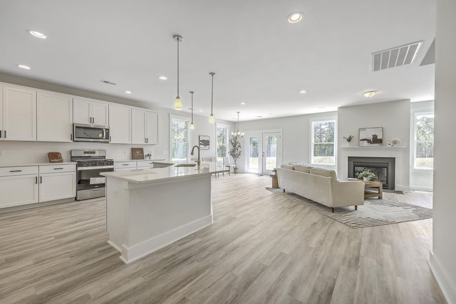 Furnished interior view inside a new home in , Dorchester (Image 38).