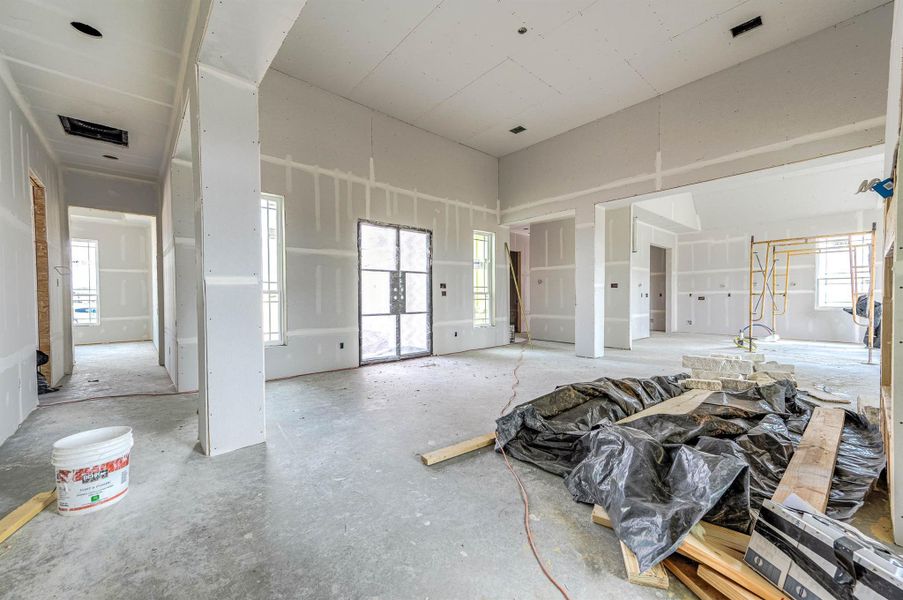 In-progress construction of a new home in , Needville, TX (Image 22).