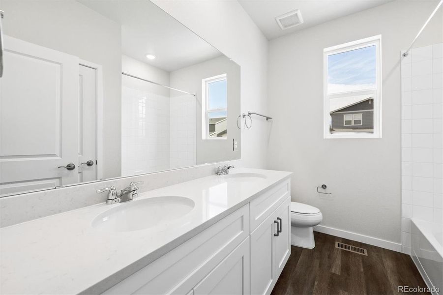 Furnished interior view inside a new home in Farmlore, Brighton (Image 8).