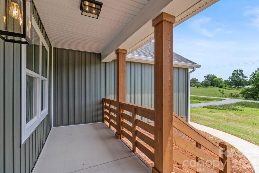 Exterior details and patio area of a home in , Lincolnton (Image 24).