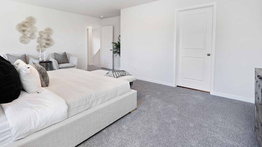 Furnished interior view inside a new home in Brinkley Ridge, Kings Mountain (Image 13).