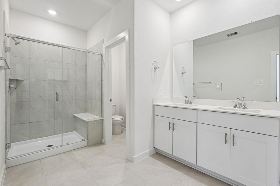 Furnished interior view inside a new home in Parkway Commons - City Series, Missouri City (Image 6).
