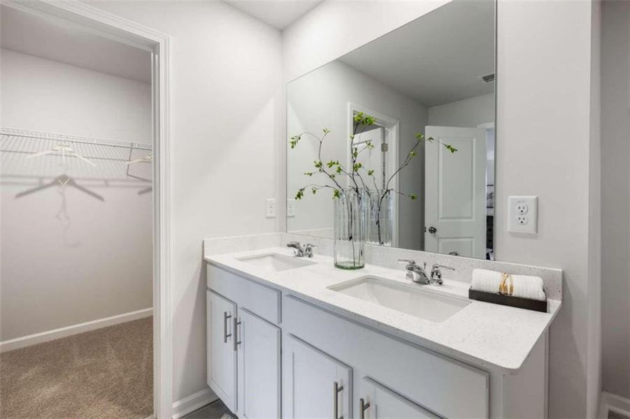 Furnished interior view inside a new home in , Conyers (Image 21).