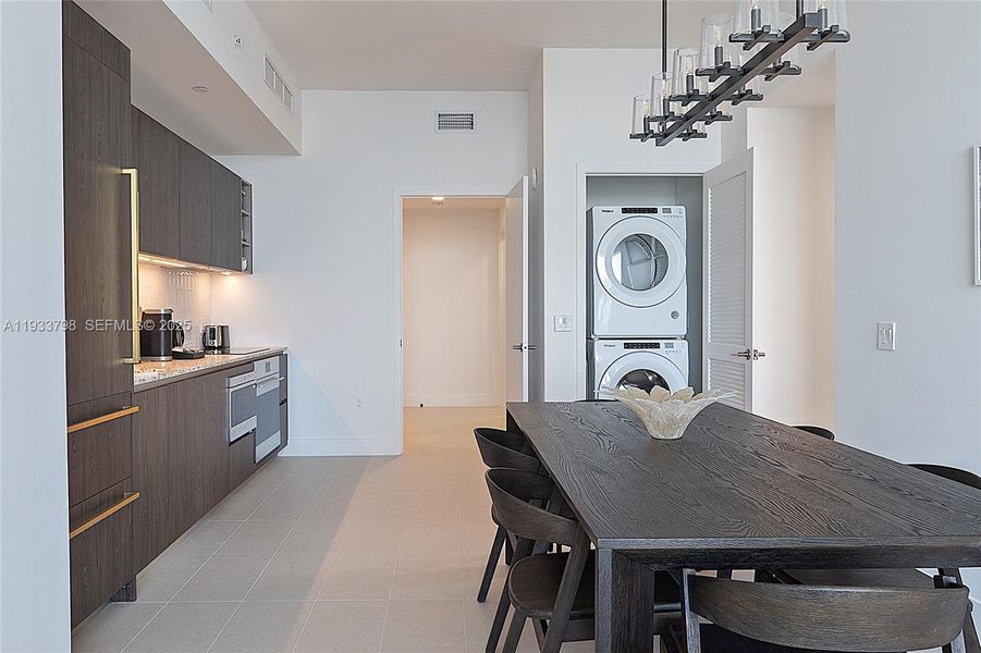 Furnished interior view inside a new home in , Miami (Image 7).