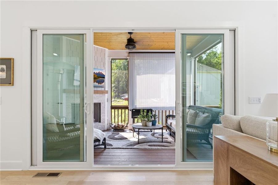 Furnished interior view inside a new home in , Cumming (Image 9).