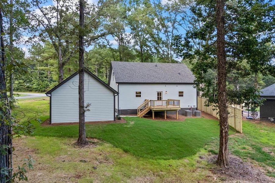 Front exterior of a new home in , Monroe, GA, highlighting curb appeal (Image 28).