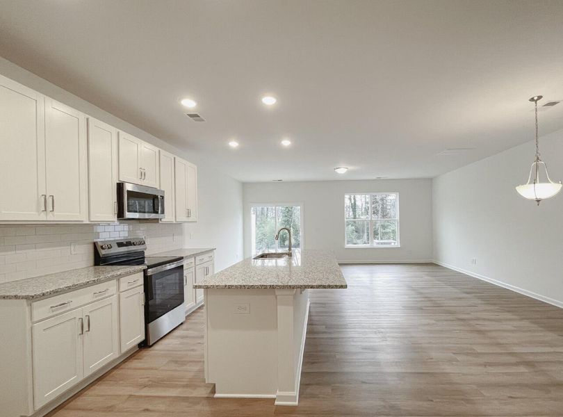 Furnished interior view inside a new home in East Main Townes, Spartanburg (Image 6).