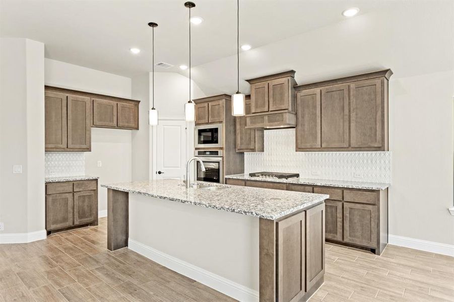 Furnished interior view inside a new home in The Oaks, Red Oak (Image 14).