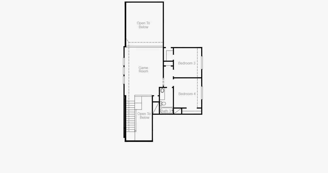2D floor plan layout of this home in Two Step Farm, Montgomery, TX (Image 5). 2D floor plan layout of this home in Two Step Farm, Montgomery, TX (Image 5).