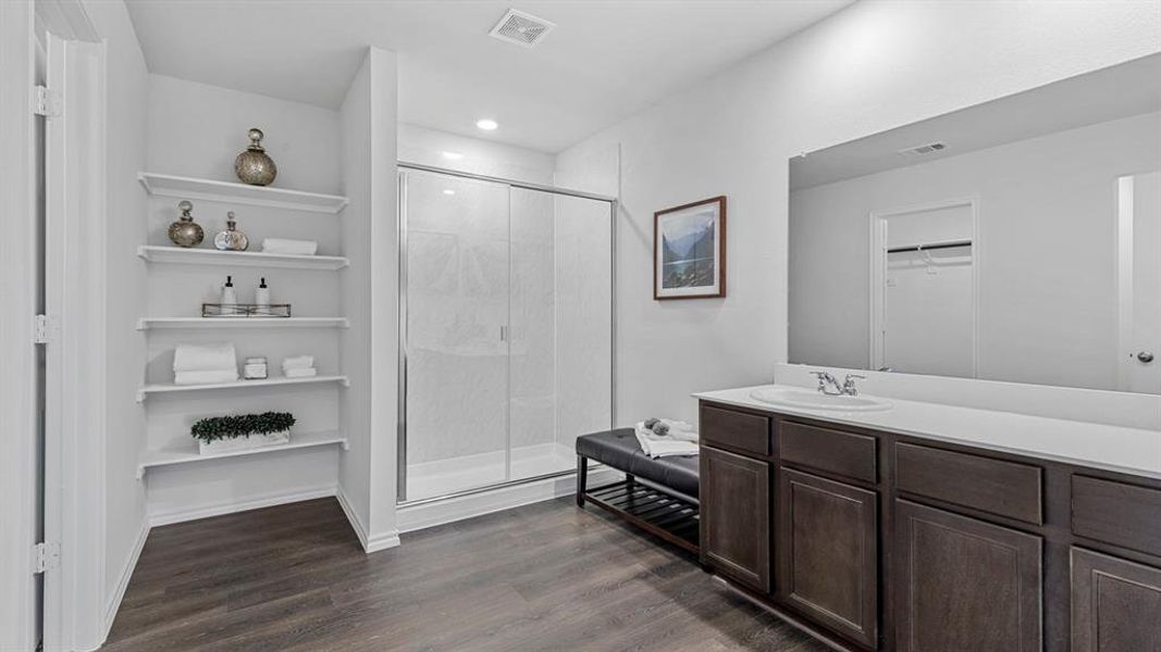 Furnished interior view inside a new home in Bel Air Village, Sherman (Image 3).