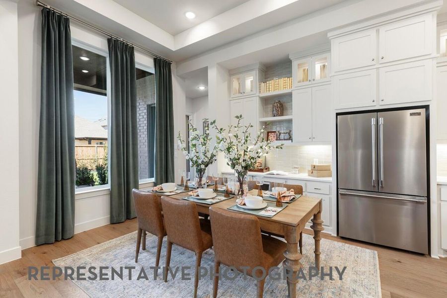 Furnished interior view inside a new home in Kresston, Montgomery (Image 36).