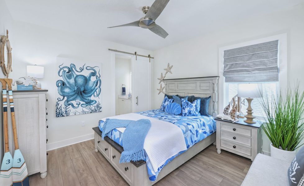 Furnished interior view inside a new home in Persimmon Park, Wesley Chapel (Image 29).
