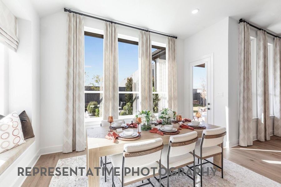 Furnished interior view inside a new home in Riceland, Mont Belvieu (Image 30).