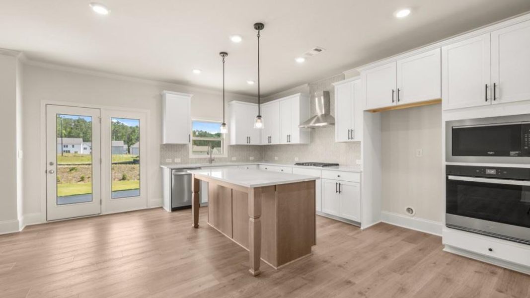Furnished interior view inside a new home in Hamptons at Riverwood East, Dallas (Image 3).