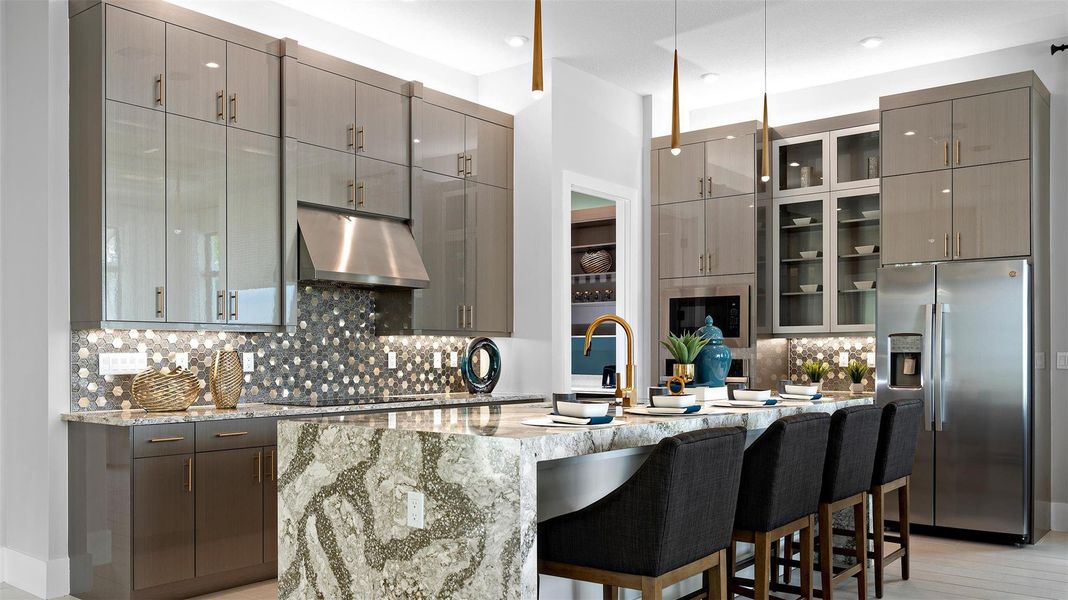 Furnished interior view inside a new home in , Port St. Lucie (Image 8).