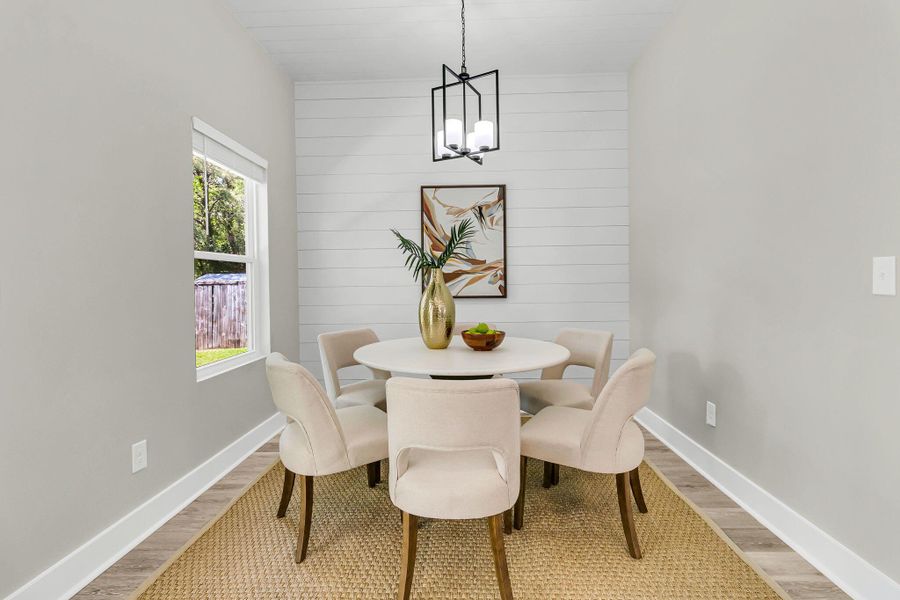 Furnished interior view inside a new home in , Hanahan (Image 17).