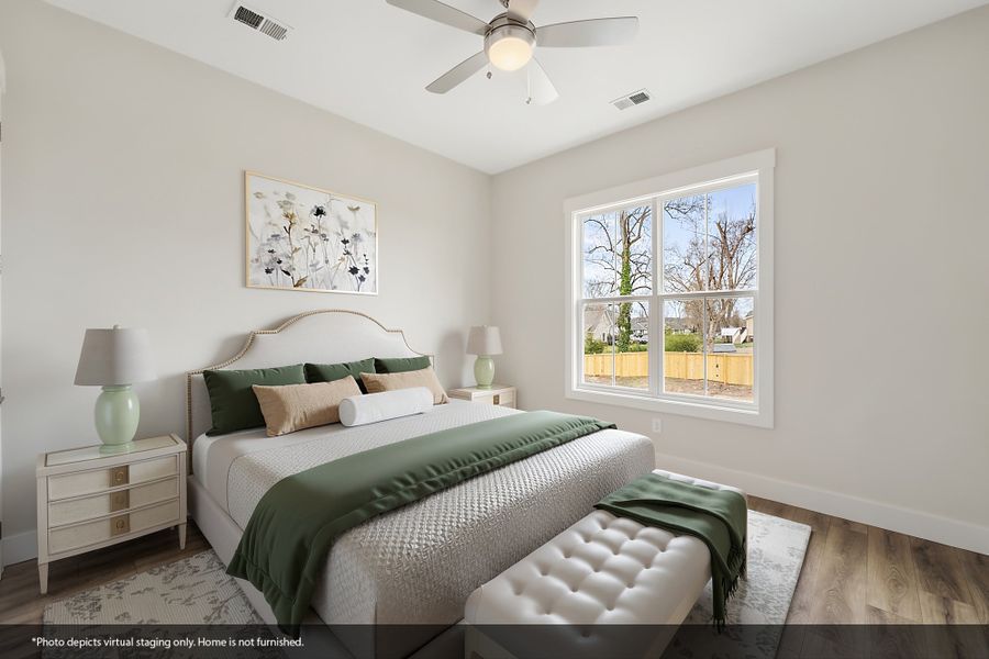 Furnished interior view inside a new home in Suter Estates, Easley (Image 14).