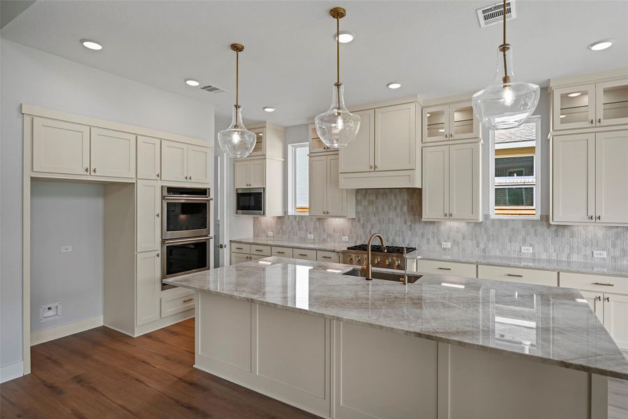 Furnished interior view inside a new home in Bridgeland 80′, Cypress (Image 5). Furnished interior view inside a new home in Bridgeland 80′, Cypress (Image 5).