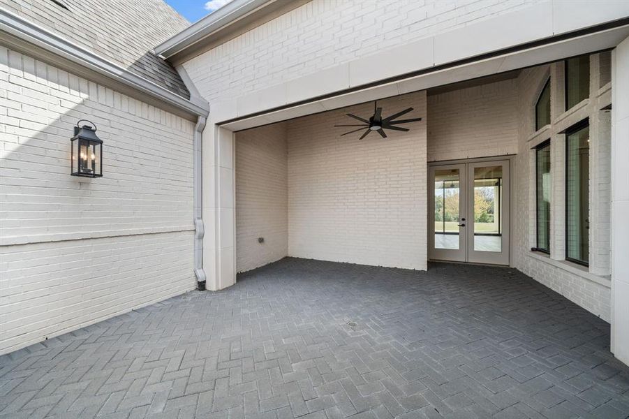 Exterior details and patio area of a home in , Celina (Image 4).