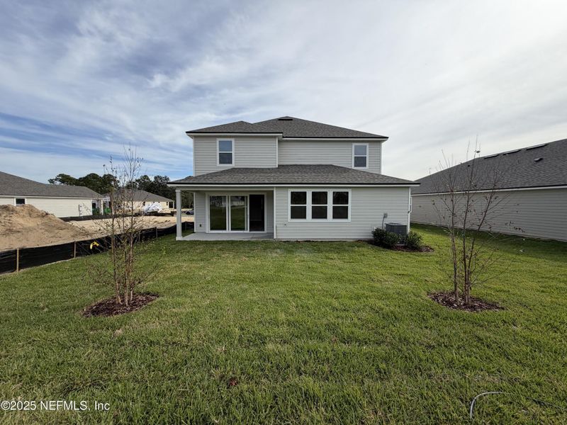 Exterior details and patio area of a home in , Flagler Beach (Image 28).
