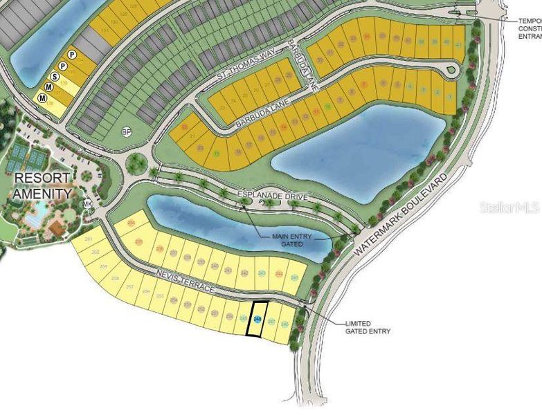 Esplanade at Westview ~ Site Map