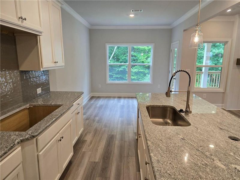 Furnished interior view inside a new home in Enclave at Logan Point, Loganville (Image 10).