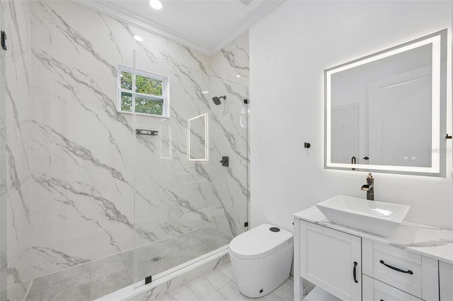 Furnished interior view inside a new home in , Tampa (Image 11).