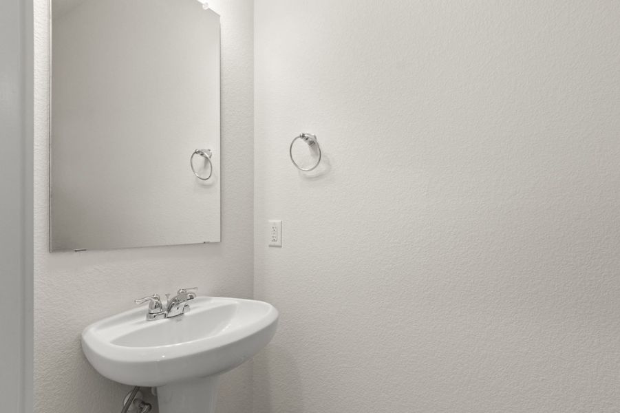 Close-up of interior finishes inside a home in Saddle Creek Twinhomes, Georgetown (Image 20).