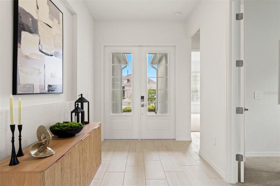 Furnished interior view inside a new home in , Lakewood Ranch (Image 6). Furnished interior view inside a new home in , Lakewood Ranch (Image 6).
