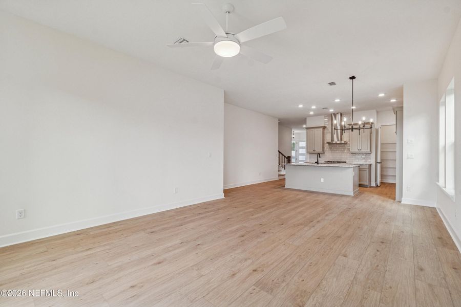 Spacious, unfurnished interior of a new home in Evergreen Island at Silverleaf - Executive, St. Augustine (Image 24).