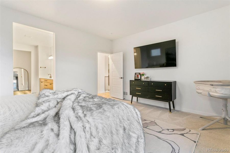 Furnished interior view inside a new home in , Colorado Springs (Image 13).