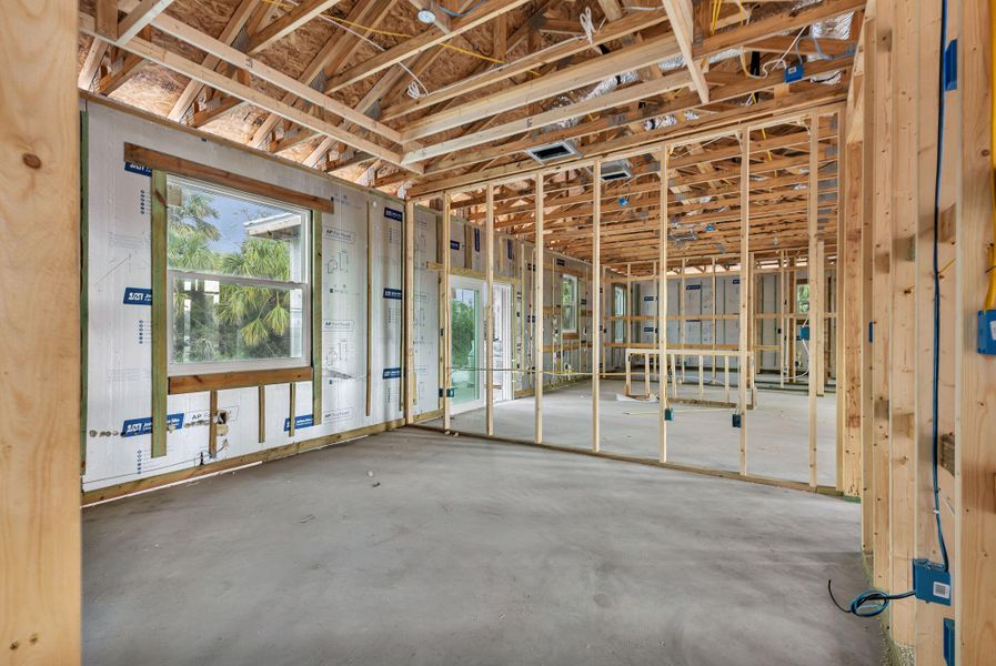 In-progress construction of a new home in , Port Charlotte, FL (Image 21). In-progress construction of a new home in , Port Charlotte, FL (Image 21).