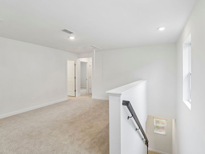 Spacious, unfurnished interior of a new home in Trivium Meadows, Newton (Image 13). Spacious, unfurnished interior of a new home in Trivium Meadows, Newton (Image 13).