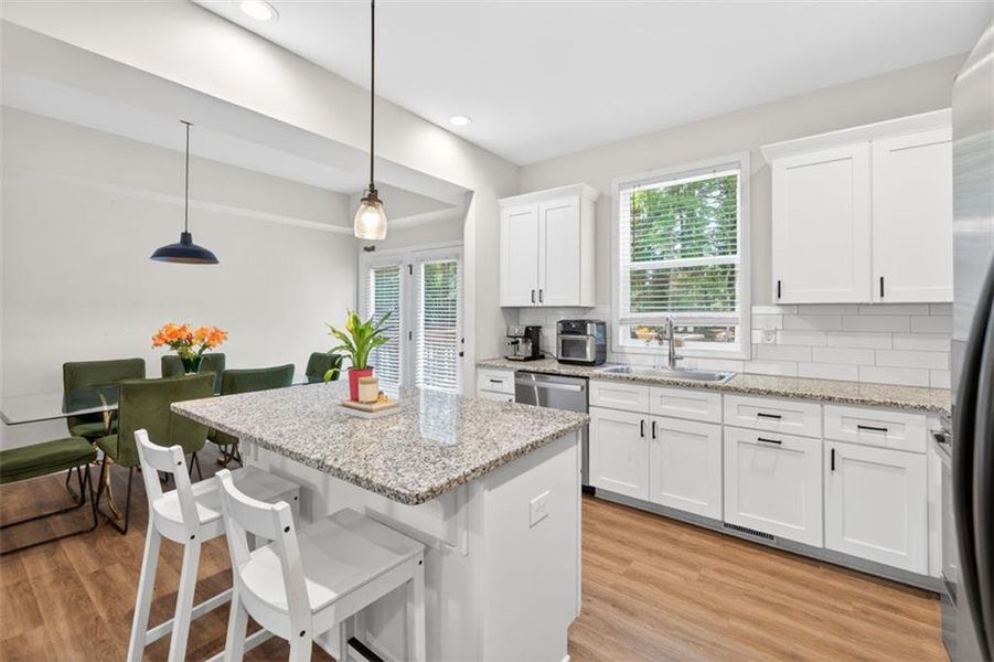 Furnished interior view inside a new home in , Monroe (Image 14).