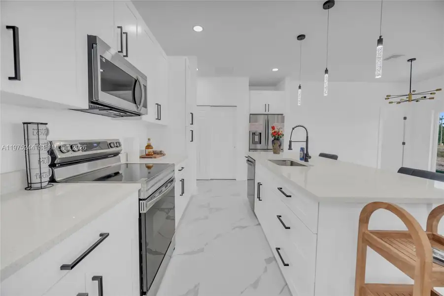 Furnished interior view inside a new home in , Lehigh Acres (Image 9).