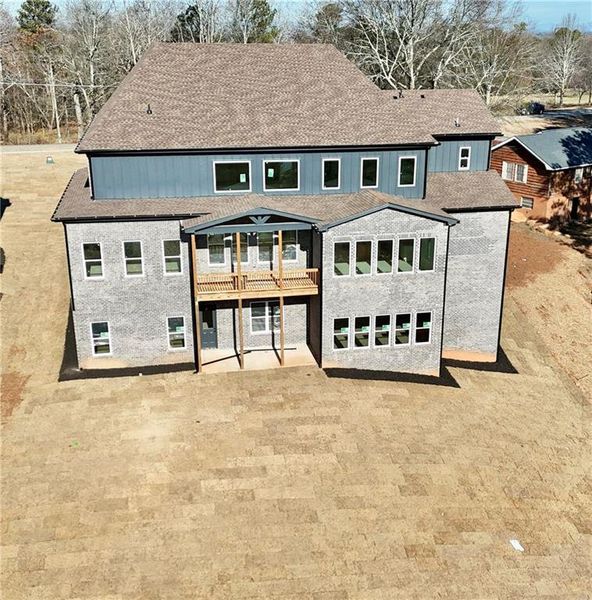 Exterior details and patio area of a home in , Buford (Image 3).