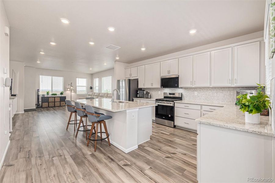 Furnished interior view inside a new home in , Broomfield (Image 12).