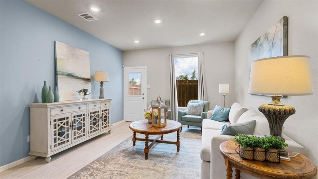 Furnished interior view inside a new home in Orchard Village, Fort Worth (Image 19).