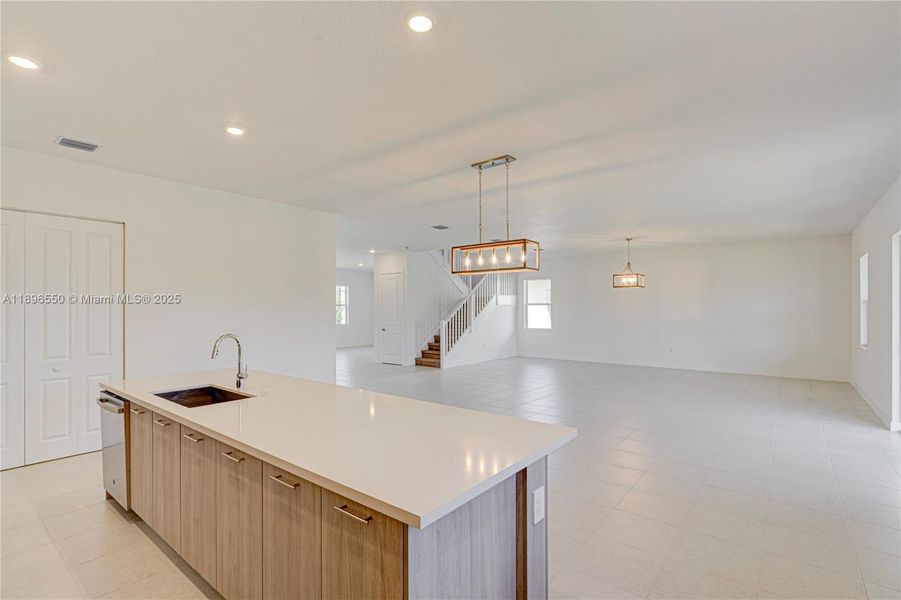 Furnished interior view inside a new home in , Davie (Image 9). Furnished interior view inside a new home in , Davie (Image 9).