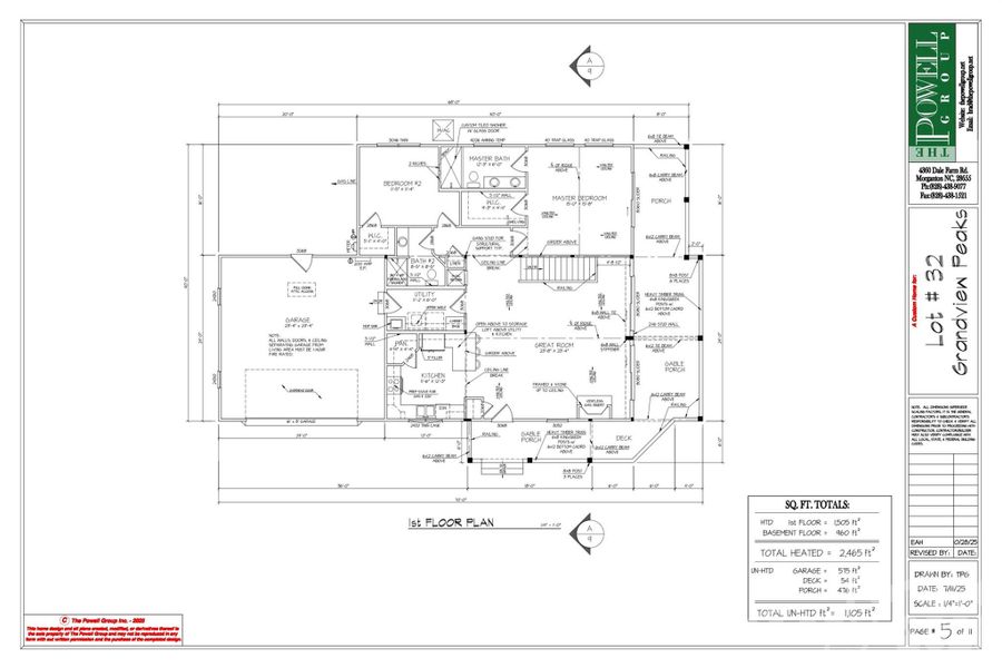 Main Level Floorplan