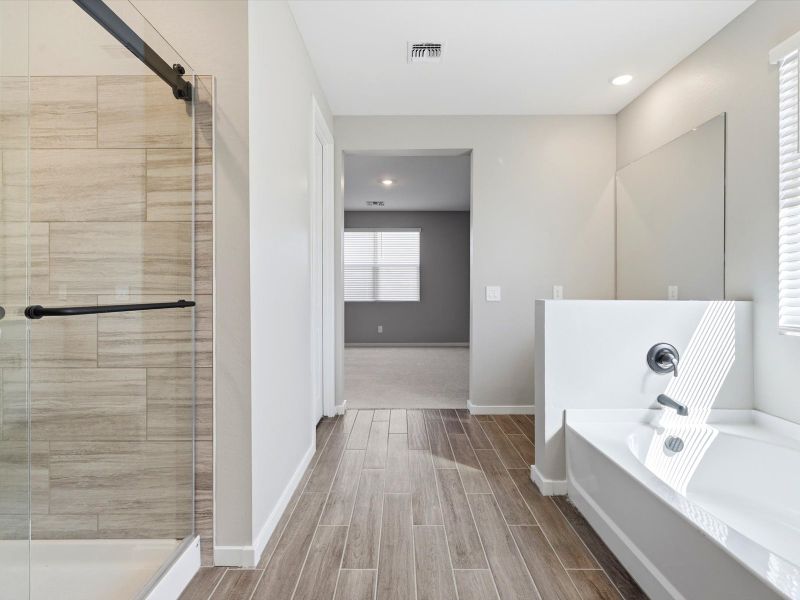 Furnished interior view inside a new home in Paloma Creek - Signature Series, Surprise (Image 9).